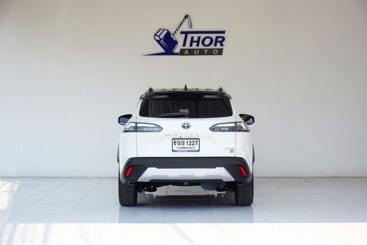 Toyota Corolla Cross 2023 1.8 Hybrid Premium Safety GR Sport Utility-car ไฮบริด เกียร์อัตโนมัติ ขาว รูปที่ 4