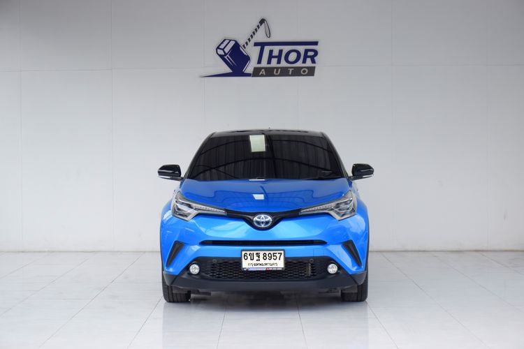 Toyota C-HR 2019 1.8 Hybrid Hi Utility-car ไฮบริด เกียร์อัตโนมัติ น้ำเงิน