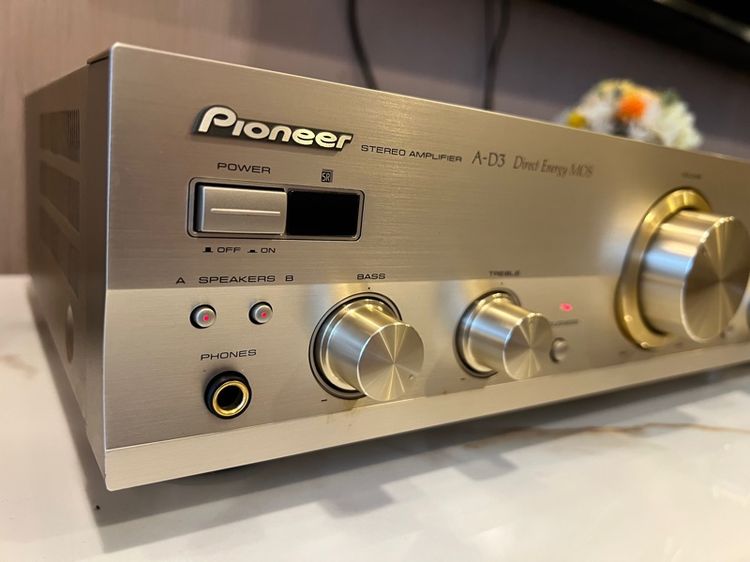  Pioneer  Stereo Amplifier A-D3 สภาพสวย เสียงดีมาก เครื่องนำเข้าญี่ปุ่น