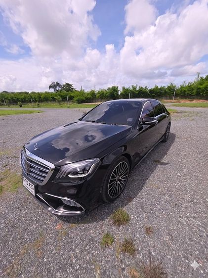 Mercedes-Benz S-Class 2016 S500 Sedan ปลั๊กอินไฮบริด (PHEV) ไม่ติดแก๊ส เกียร์อัตโนมัติ ดำ รูปที่ 3