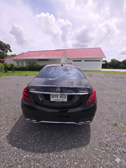 Mercedes-Benz S-Class 2016 S500 Sedan ปลั๊กอินไฮบริด (PHEV) ไม่ติดแก๊ส เกียร์อัตโนมัติ ดำ รูปที่ 4