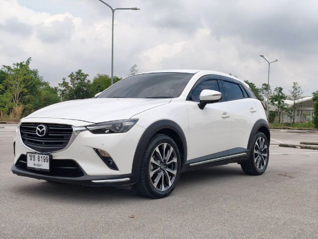 Mazda CX-3 2022 2.0 S Van เบนซิน เกียร์อัตโนมัติ ขาว รูปที่ 4