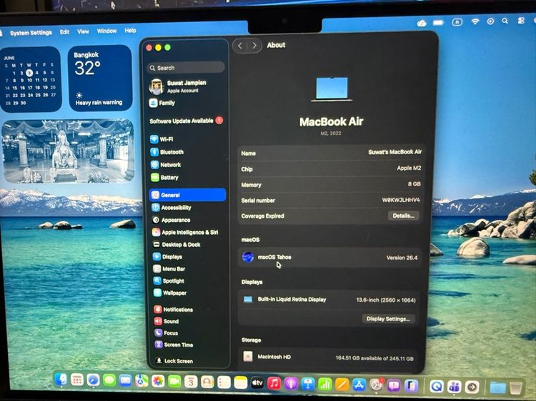 MacBook Air m2 รูปที่ 6