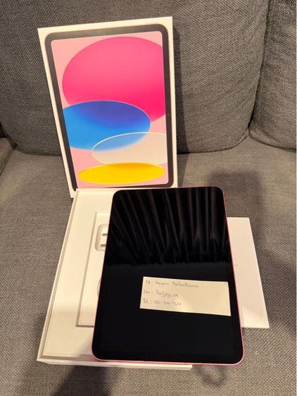 iPad (A16) Wi-Fi Cellular 256GB สีชมพู รูปที่ 6