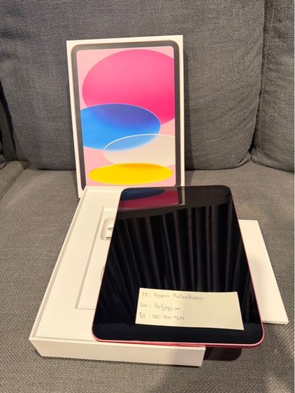 iPad (A16) Wi-Fi Cellular 256GB สีชมพู รูปที่ 4