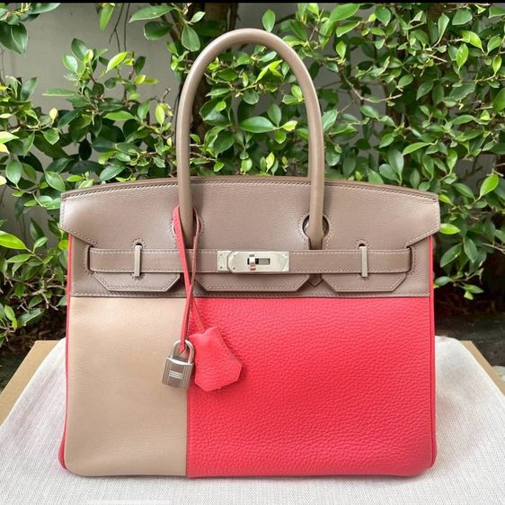 หนังแท้ หญิง อื่นๆ Hermes Birkin 30 Cascade Stamp P
