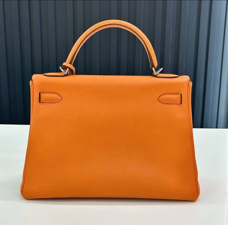 Hermes Kelly32 orange Stamp 0 รูปที่ 3