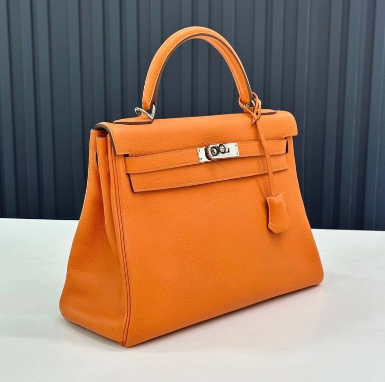 Hermes Kelly32 orange Stamp 0 รูปที่ 2