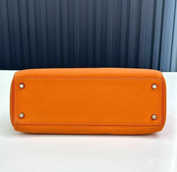 Hermes Kelly32 orange Stamp 0 รูปที่ 5