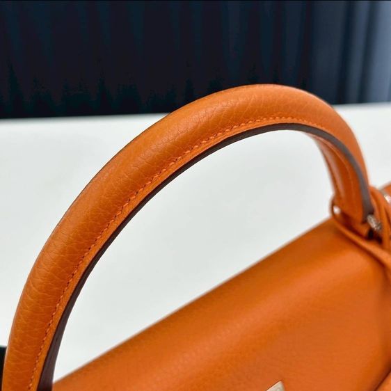 Hermes Kelly32 orange Stamp 0 รูปที่ 9