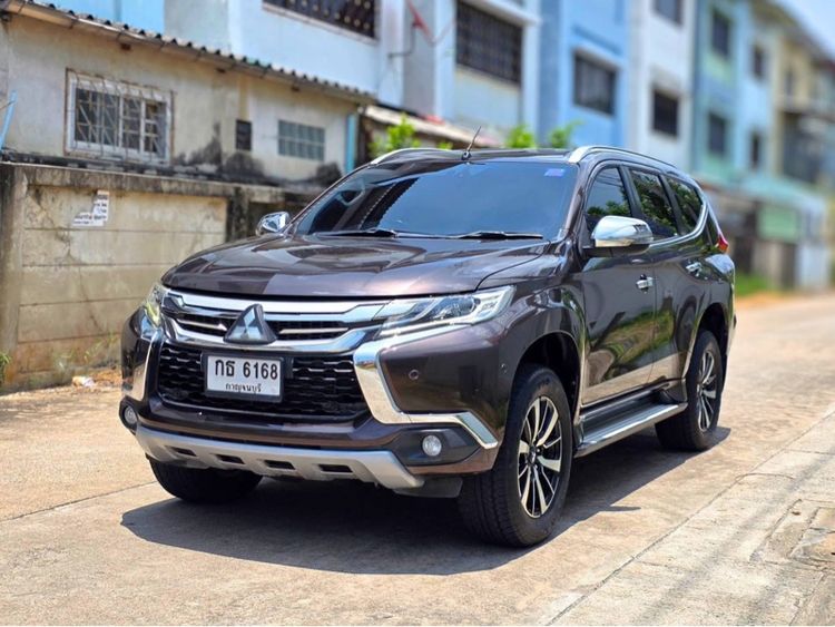 Mitsubishi Pajero Sport 2015 2.4 GT Premium 4WD Utility-car ดีเซล ไม่ติดแก๊ส เกียร์อัตโนมัติ น้ำตาล รูปที่ 3