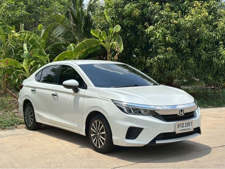รถ Honda City 1.0 S สี ขาว
