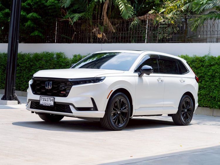 รถ Honda CR-V 2.0 eHEV RS 4WD สี ขาว