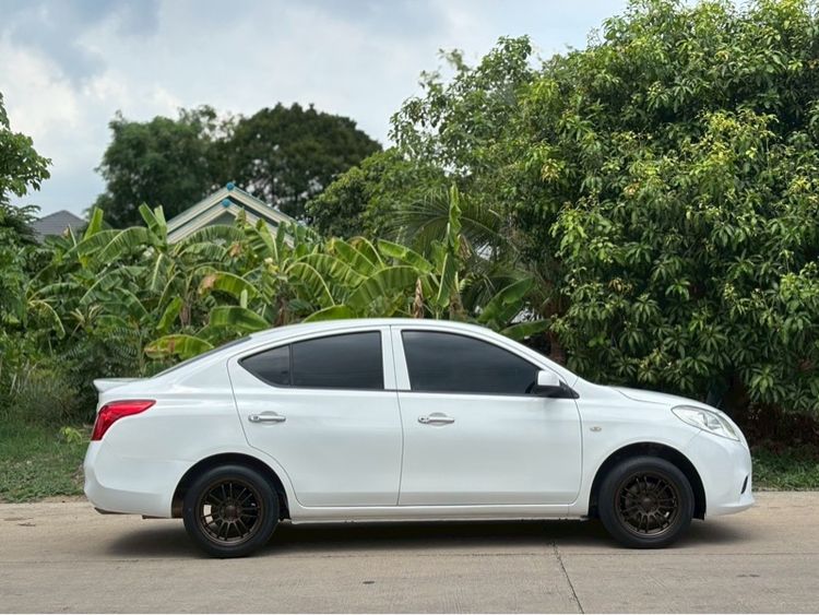 Nissan Almera 2013 1.2 EL Sedan เบนซิน ไม่ติดแก๊ส เกียร์อัตโนมัติ ขาว รูปที่ 3
