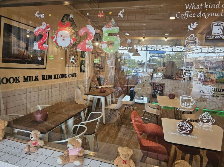 เซ้งคาเฟ่ รังสิต เส้นตลาดเรียบคลองรังสิต ใกล้โรงเรียนประชาธิปัตย์  มีที่จอดรถ รูปที่ 8