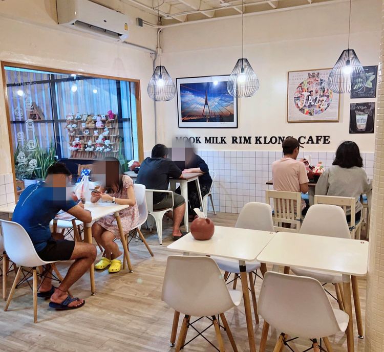 เซ้งคาเฟ่ รังสิต เส้นตลาดเรียบคลองรังสิต ใกล้โรงเรียนประชาธิปัตย์  มีที่จอดรถ รูปที่ 2
