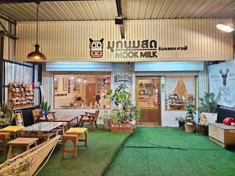 เซ้งคาเฟ่ รังสิต เส้นตลาดเรียบคลองรังสิต ใกล้โรงเรียนประชาธิปัตย์  มีที่จอดรถ รูปที่ 6