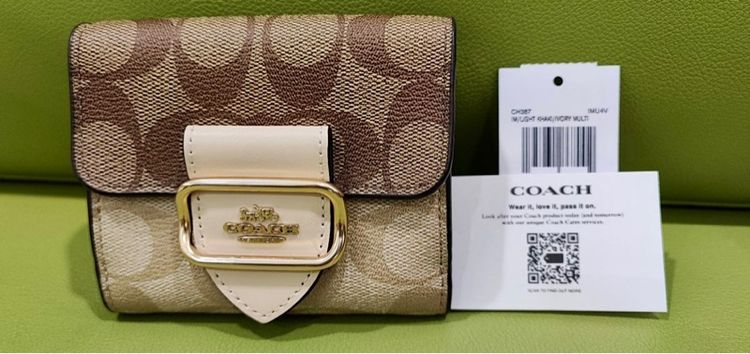 ⁠Morgan Small Wallet In Signature Canvas
