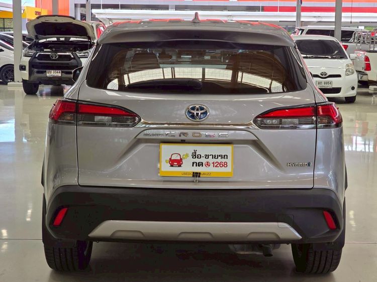 Toyota Corolla Cross 2020 1.8 HEV Premium Utility-car ไฮบริด ไม่ติดแก๊ส เกียร์อัตโนมัติ เทา รูปที่ 4