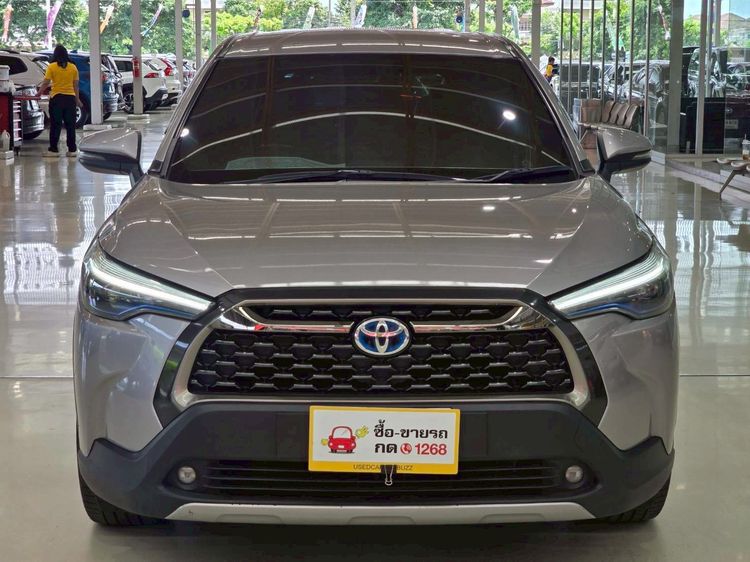 Toyota Corolla Cross 2020 1.8 HEV Premium Utility-car ไฮบริด ไม่ติดแก๊ส เกียร์อัตโนมัติ เทา รูปที่ 2