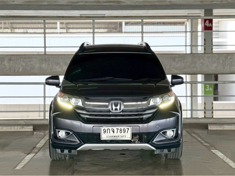 Honda BR-V 2019 1.5 SV Utility-car เบนซิน ไม่ติดแก๊ส เกียร์อัตโนมัติ เทา รูปที่ 3