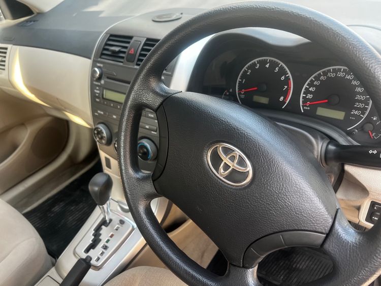 Toyota Altis 2010 1.6 G Sedan เบนซิน NGV เกียร์อัตโนมัติ ดำ รูปที่ 3