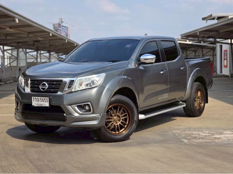 Nissan Navara 2018 2.5 Calibre EL Pickup ดีเซล ไม่ติดแก๊ส เกียร์อัตโนมัติ เทา รูปที่ 2