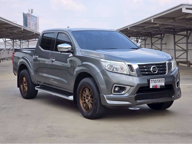 Nissan Navara 2018 2.5 Calibre EL Pickup ดีเซล ไม่ติดแก๊ส เกียร์อัตโนมัติ เทา รูปที่ 3