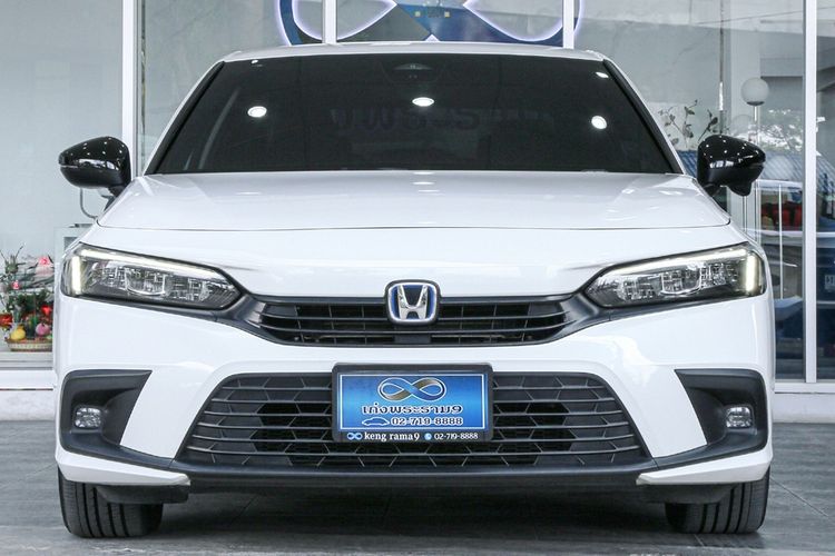 Honda Civic 2023 2.0 eHEV EL+ Sedan ไฮบริด เกียร์อัตโนมัติ ขาว รูปที่ 2