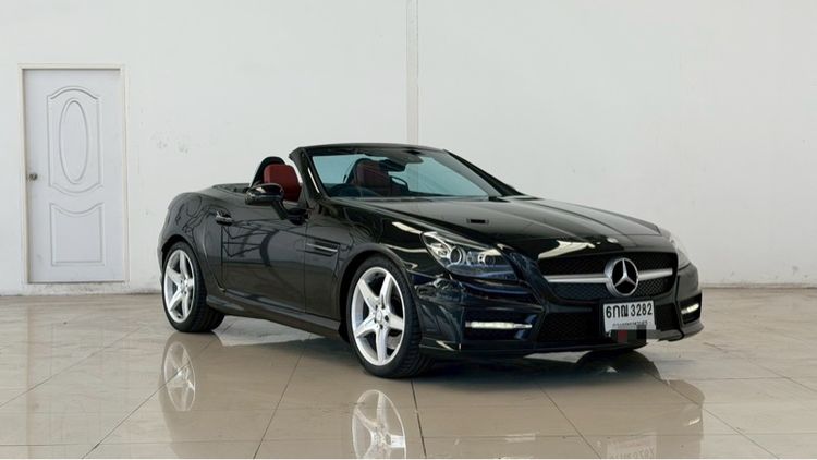 Mercedes-Benz SLK-Class 2016 SLK200 AMG Sedan เบนซิน ไม่ติดแก๊ส เกียร์อัตโนมัติ ดำ รูปที่ 3
