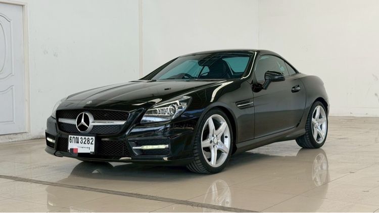 Mercedes-Benz SLK-Class 2016 SLK200 AMG Sedan เบนซิน ไม่ติดแก๊ส เกียร์อัตโนมัติ ดำ รูปที่ 4