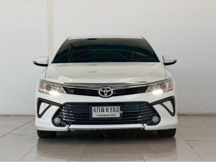 Toyota Camry 2015 2.0 G Extremo Sedan เบนซิน ไม่ติดแก๊ส เกียร์อัตโนมัติ ขาว รูปที่ 3