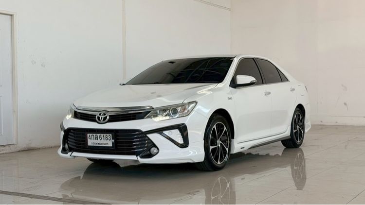 Toyota Camry 2015 2.0 G Extremo Sedan เบนซิน ไม่ติดแก๊ส เกียร์อัตโนมัติ ขาว รูปที่ 4