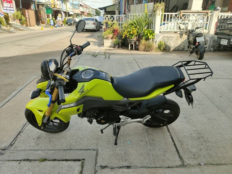 🛵ยังไงก็ขาย MSX125 ปี 59 เครื่องดี สีสวย สตาร์ทมือ(ล๊อคคอไม่ได้) รถบ้านพร้อมใช้งาน เปลี่ยนน้ำมันเครื่องฟรี ส่งฟรี30กิโล รูปที่ 2