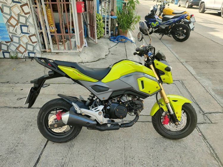 🛵ยังไงก็ขาย MSX125 ปี 59 เครื่องดี สีสวย สตาร์ทมือ(ล๊อคคอไม่ได้) รถบ้านพร้อมใช้งาน เปลี่ยนน้ำมันเครื่องฟรี ส่งฟรี30กิโล รูปที่ 3