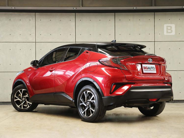 Toyota C-HR 2021 1.8 HV Hi Utility-car ไฮบริด ไม่ติดแก๊ส เกียร์อัตโนมัติ แดง รูปที่ 4