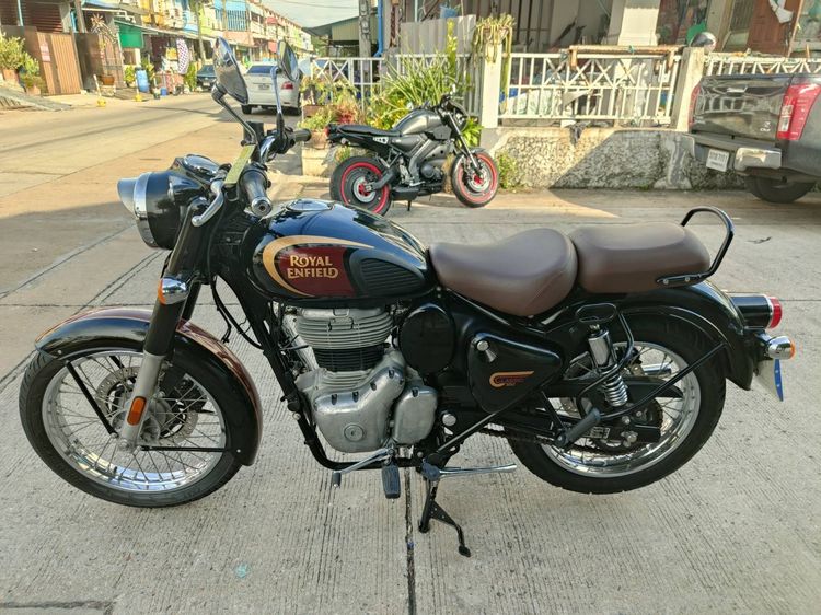 🛵ยังไงก็ขาย CLASSIC350 ปี 65 เครื่องดี สีสวย สตาร์ทมือ เบรคABS วิ่งน้อย3000โล เล่มชุดโอนครบ+เปลี่ยนถ่ายน้ำมันเครื่องฟรี ส่งฟรี30 ก.ม รูปที่ 2