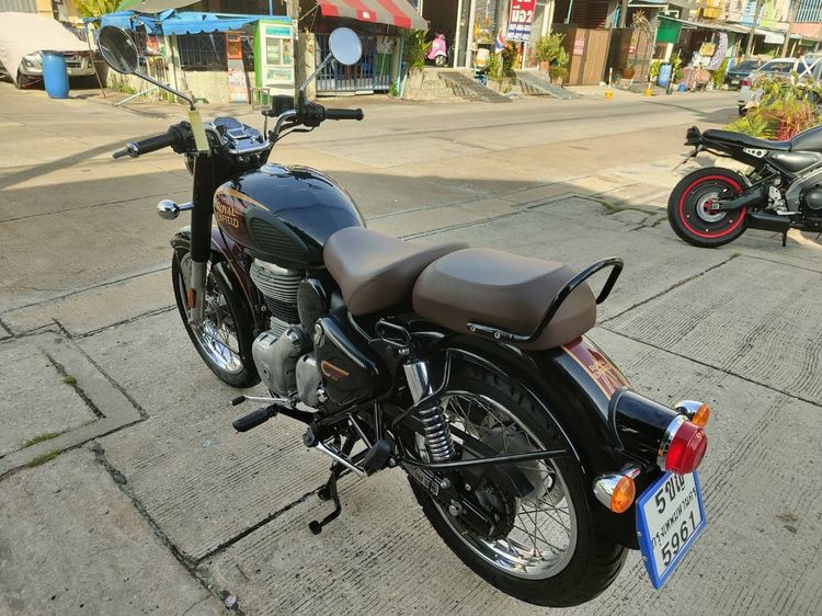 🛵ยังไงก็ขาย CLASSIC350 ปี 65 เครื่องดี สีสวย สตาร์ทมือ เบรคABS วิ่งน้อย3000โล เล่มชุดโอนครบ+เปลี่ยนถ่ายน้ำมันเครื่องฟรี ส่งฟรี30 ก.ม รูปที่ 7