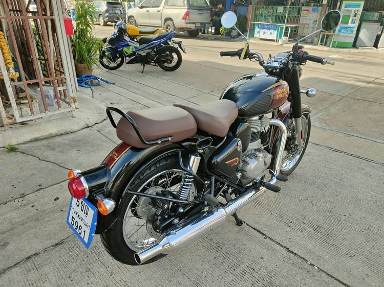 🛵ยังไงก็ขาย CLASSIC350 ปี 65 เครื่องดี สีสวย สตาร์ทมือ เบรคABS วิ่งน้อย3000โล เล่มชุดโอนครบ+เปลี่ยนถ่ายน้ำมันเครื่องฟรี ส่งฟรี30 ก.ม รูปที่ 8