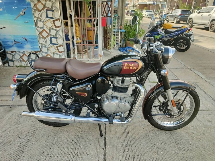 🛵ยังไงก็ขาย CLASSIC350 ปี 65 เครื่องดี สีสวย สตาร์ทมือ เบรคABS วิ่งน้อย3000โล เล่มชุดโอนครบ+เปลี่ยนถ่ายน้ำมันเครื่องฟรี ส่งฟรี30 ก.ม รูปที่ 3
