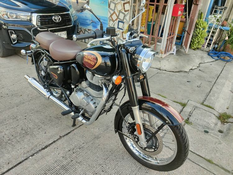 🛵ยังไงก็ขาย CLASSIC350 ปี 65 เครื่องดี สีสวย สตาร์ทมือ เบรคABS วิ่งน้อย3000โล เล่มชุดโอนครบ+เปลี่ยนถ่ายน้ำมันเครื่องฟรี ส่งฟรี30 ก.ม รูปที่ 5