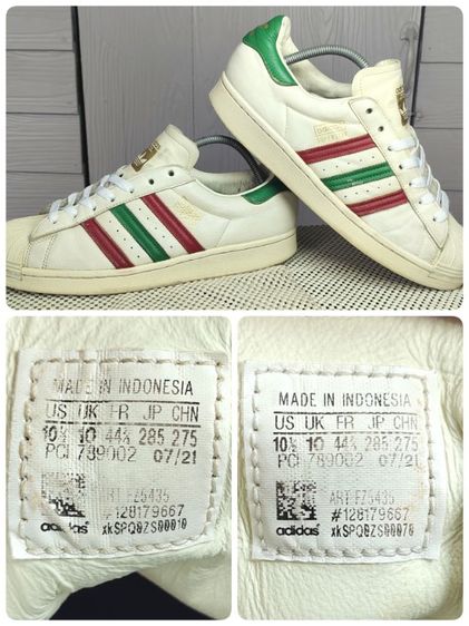 รองเท้า💥adidas superstar💥ของแท้‼️รุ่นพิเศษ💥สวยๆ เดิมๆ สภาพดี💥ไซร์ 44.5 รูปที่ 8