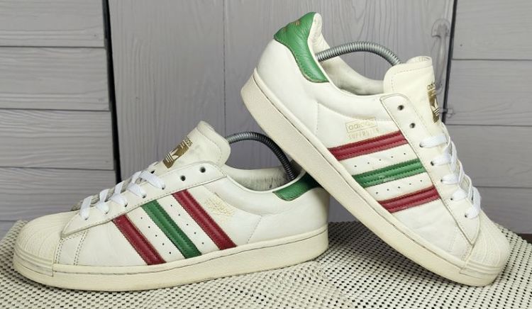 รองเท้า💥adidas superstar💥ของแท้‼️รุ่นพิเศษ💥สวยๆ เดิมๆ สภาพดี💥ไซร์ 44.5 รูปที่ 11