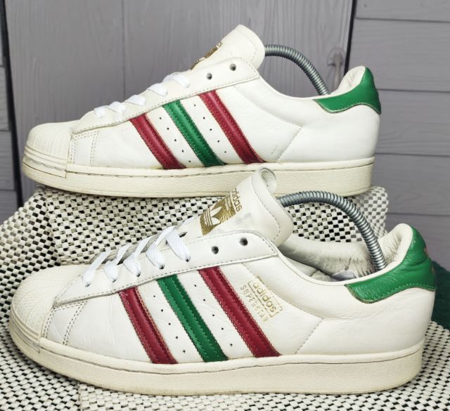 รองเท้า💥adidas superstar💥ของแท้‼️รุ่นพิเศษ💥สวยๆ เดิมๆ สภาพดี💥ไซร์ 44.5 รูปที่ 10