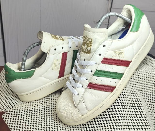 รองเท้า💥adidas superstar💥ของแท้‼️รุ่นพิเศษ💥สวยๆ เดิมๆ สภาพดี💥ไซร์ 44.5 รูปที่ 14