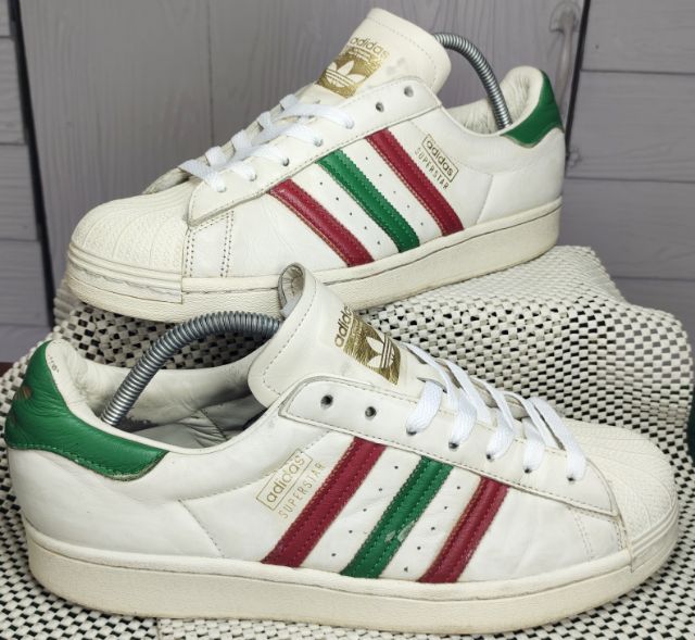 รองเท้า💥adidas superstar💥ของแท้‼️รุ่นพิเศษ💥สวยๆ เดิมๆ สภาพดี💥ไซร์ 44.5 รูปที่ 2