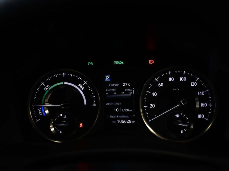Toyota Alphard 2022 2.5 HV 4WD Van ไฮบริด ไม่ติดแก๊ส เกียร์อัตโนมัติ ดำ รูปที่ 4