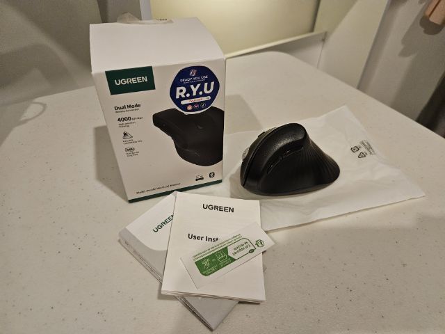 เมาส์ไร้สายเพื่อสุขภาพ 200 ฿ Ugreen มือสอง สภาพดี ใช้งานได้ปกติค่ะ