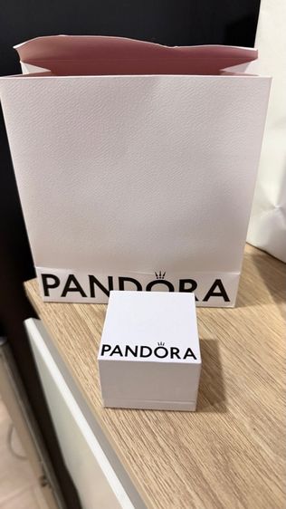  แหวน Pandora 14k Rose Gold Plated Ring with Pink Stone อุปกรณ์ครบกล่อง ถุงผ้า ถุงกระดาษ รูปที่ 3