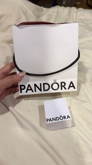  แหวน Pandora 14k Rose Gold Plated Ring with Pink Stone อุปกรณ์ครบกล่อง ถุงผ้า ถุงกระดาษ รูปที่ 9